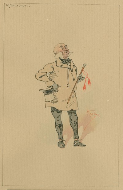 Mr. Micawber von Joseph Clayton Clarke